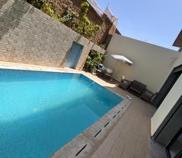 El Mansouria House | Villa avec piscine 2 chambres 2 salon 1 cuisine et piscine privée