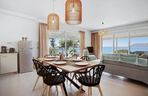 Vasilikos Villa | Villa 'Azzure Vista' with Private Pool, Wi-Fi and Air Conditioning