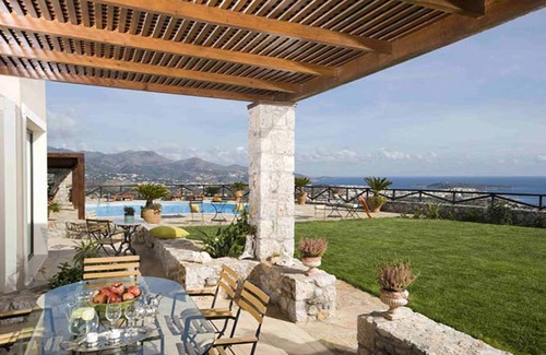 Rousa Limni Villa | Villa Blue View - 5 bedroom Villa - Sleeps 10