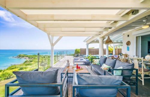 Grand Case Villa | Villa d'Happy Bay - Panoramic View of Caribbean and sunsets