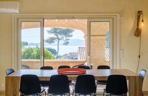 Guerrevieille Villa | Villa des Cigales vue mer avec piscine/proche plage