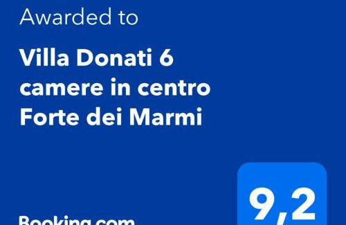 Forte dei Marmi Villa | Villa Donati 6 camere in centro Forte dei Marmi