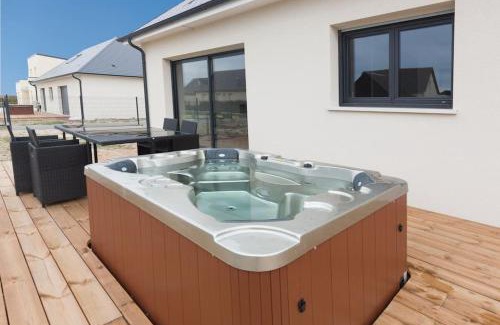 Bretteville-sur-Ay Villa | Villa en bord de mer SPA/Sauna (N)