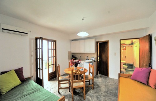 Xanthi Region Villa | Villa ERIKA+VERONICA. Infinity panoramic pool. Privileged view of the Egean sea.