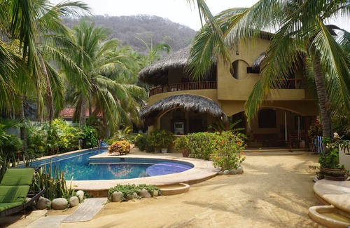 Troncones Villa | VILLA FIREFLY - Lap pool, Yoga deck, Beachfront, Views