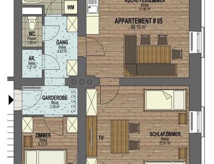 Muerzzuschlag Apartment | Villa Ganzstein Appartement