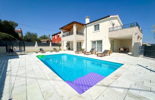 Nova Vas Villa | Villa Gaudeo with pool and EV station