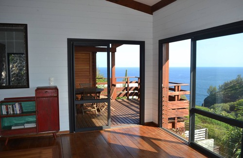 Grande Anse Villa | Villa Le Chat Perché de Grand'anse panoramic sea view