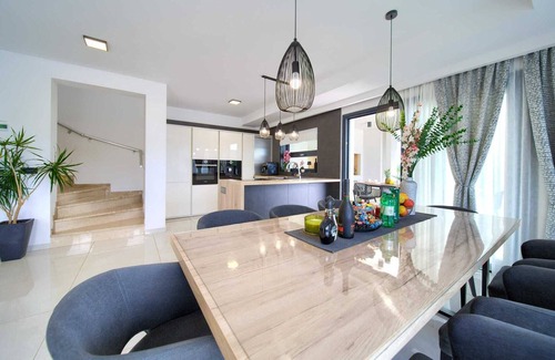 Krk Villa | Villa LUMINOSA with outdoor and indoor pool and sauna