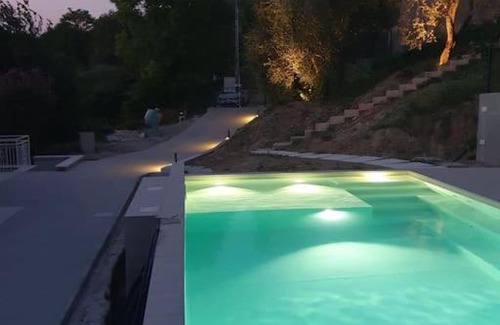 Albisano Apartment | Villa Malù - APT Luisa Piscina e vista lago