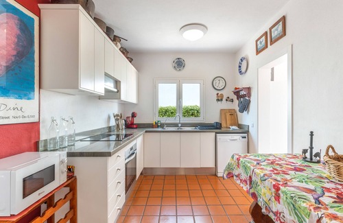 Sant Lluis Villa | Villa 'Mottarone Cerca De Mar' with Private Pool, Wi-Fi and Air Conditioning