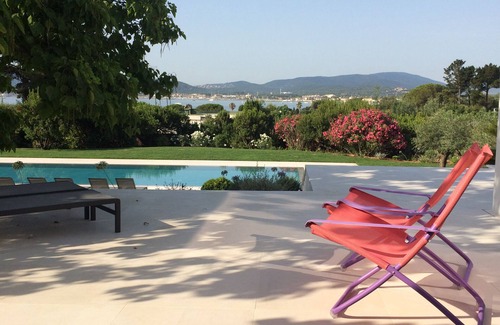 Sainte-Maxime - Saint-Tropez Villa | Villa panoramic view of St Tropez