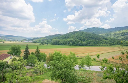 Buzet Cabin | Villa with beautiful view on valley of the longest Istrian river Mirna