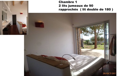 Monacia-d'Aullene Villa | Villa with panoramic views of Sardinia and the mountain of the man of Cagnes