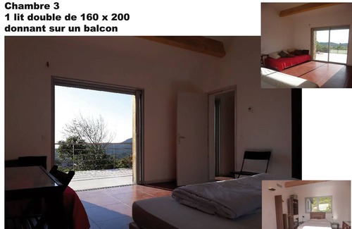 Monacia-d'Aullene Villa | Villa with panoramic views of Sardinia and the mountain of the man of Cagnes