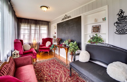 Sapulpa House | Vintage Sapulpa Home - 13 Mi to Downtown Tulsa!