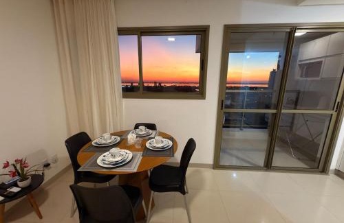 Palmas Apartment | Vista Deslumbrante para o Lago | flat cama king