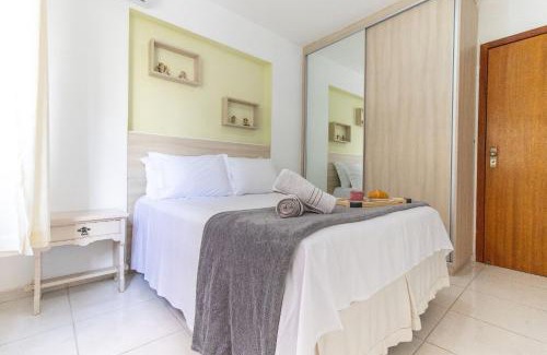 Centro Apartment | VNZ42B - Climatizado, Quadra Mar, Garagem, Wi-Fi