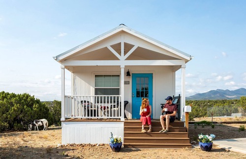 Cerrillos Cottage | Wake Up With Miniature Horses!