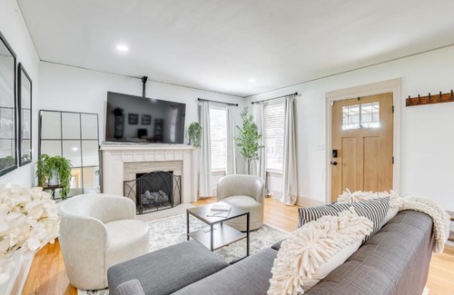 Birmingham House | Walk to Amphitheater and Stadium Home with Deck!