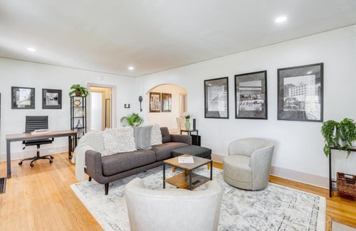 Birmingham House | Walk to Amphitheater and Stadium Home with Deck!