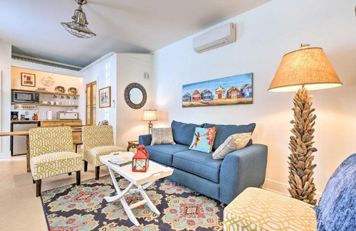 Old Town Apartment | Walk to Beach from Chic Old Town Apartment with Yard