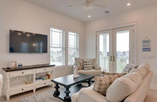 Surfside Beach House | Walk to Ocean Home with Deck in Surfside Beach!