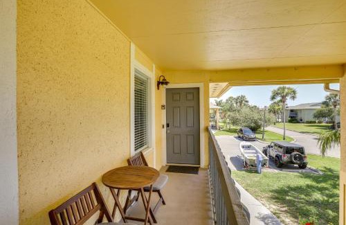 St. Augustine Beach Apartment | Walk to Pier St Augustine Beach Condo with Balcony!