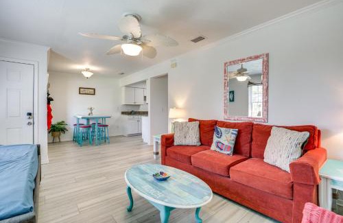 St. Augustine Beach Apartment | Walk to Pier St Augustine Beach Condo with Balcony!