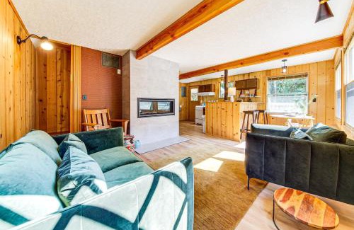 Baring House | Walk to Skykomish River Wooded Escape with Fire Pit