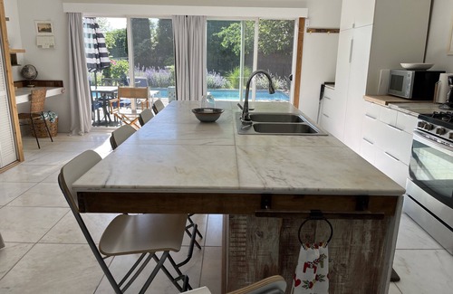 East Hampton North House | Walk to town, Bike to beach, Private pool oasis !