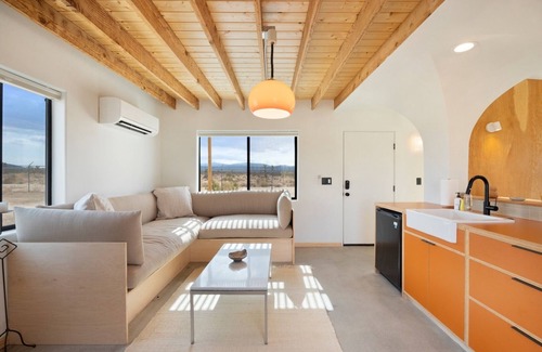 Yucca Valley House | Walker Ranch - Cozy And Romantic Cabin With Fire Pit 1 Bedroom Home by RedAwning