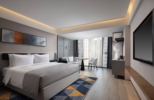 Longzihu Qu Hotel | Wanda Yue Hotel Bengbu South Station