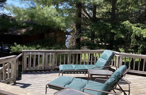 Old Forge Cottage | Waterfront Adirondack privacy while walking to Old Forge village