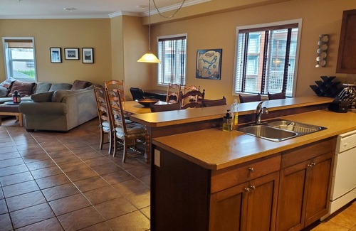 Sicamous Condo | Waterfront Condo unit D201 with BOAT SLIP, Pool, Hot Tub, underground Parking