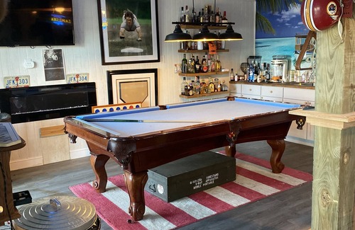 Fairfield Harbour House | Waterfront home with dock and community boat ramp and HUGE screened in porch.