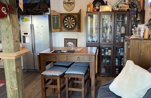 Fairfield Harbour House | Waterfront home with dock and community boat ramp and HUGE screened in porch.