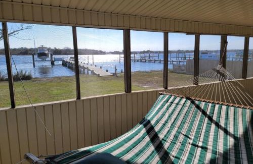 Cedar Point House | Waterfront home with Private Dock and swimming area, large fenced backyard