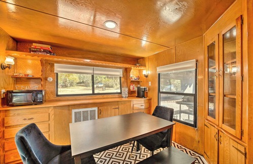 Payson Cottage | Waterfront Payson Escape w/Private Hot Tub & Deck