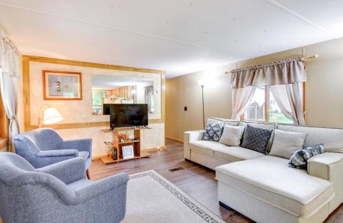 Isle House | Waterfront Wahkon Home with Wraparound Deck and Docks