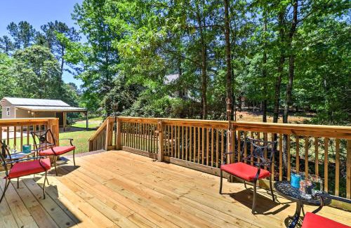 LaGrange House | Waterfront West Point Lake Cabin with Private Dock!