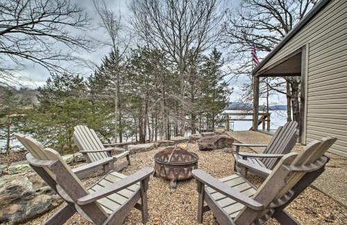 Garfield House | Waters Edge Home on Shore of Beaver Lake!