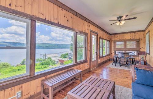 Watkins Glen House | Watkins Glen Lakeview Cottage with Waterfall!