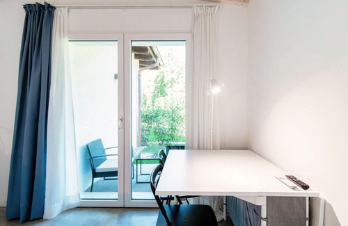 Origlio Apartment | Well-furnished studio apartment with small garden (Le Betulle Studio 4)