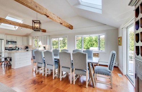 East Orleans House | White Crest: 009-O Private Orleans resort with water views, heated pool/spa & fire pit