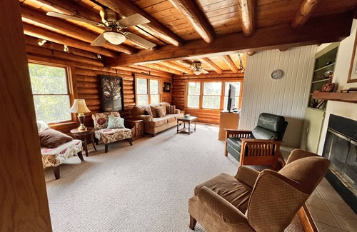 Coon Rapids House | Whiterock Conservancy - Log House