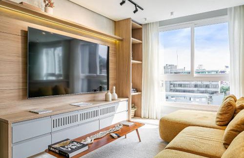 Centro Apartment | WI-FI 300MB | 450m do Shopping | Foodhall #CA77