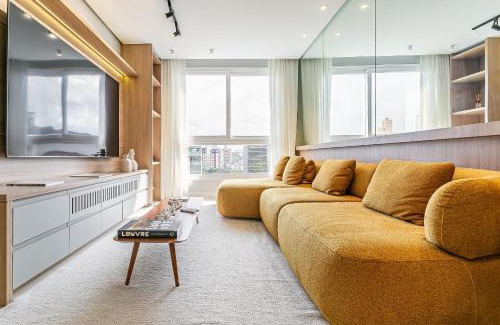 Centro Apartment | WI-FI 300MB | 450m do Shopping | Foodhall #CA77