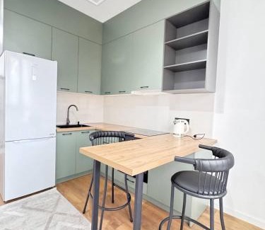 Almaty Apartment | with a view of the mountains in the very center of the city near Arbat