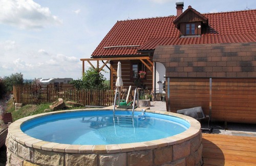 Uhlejov Villa | Wonderful private villa for 24 people with private pool, WIFI, TV, terrace, pets allowed and par.